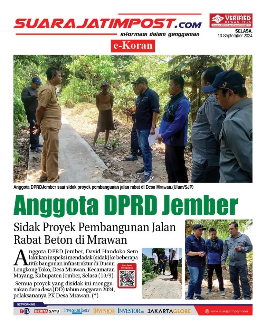 eKoran, Edisi Selasa, 10 September 2024