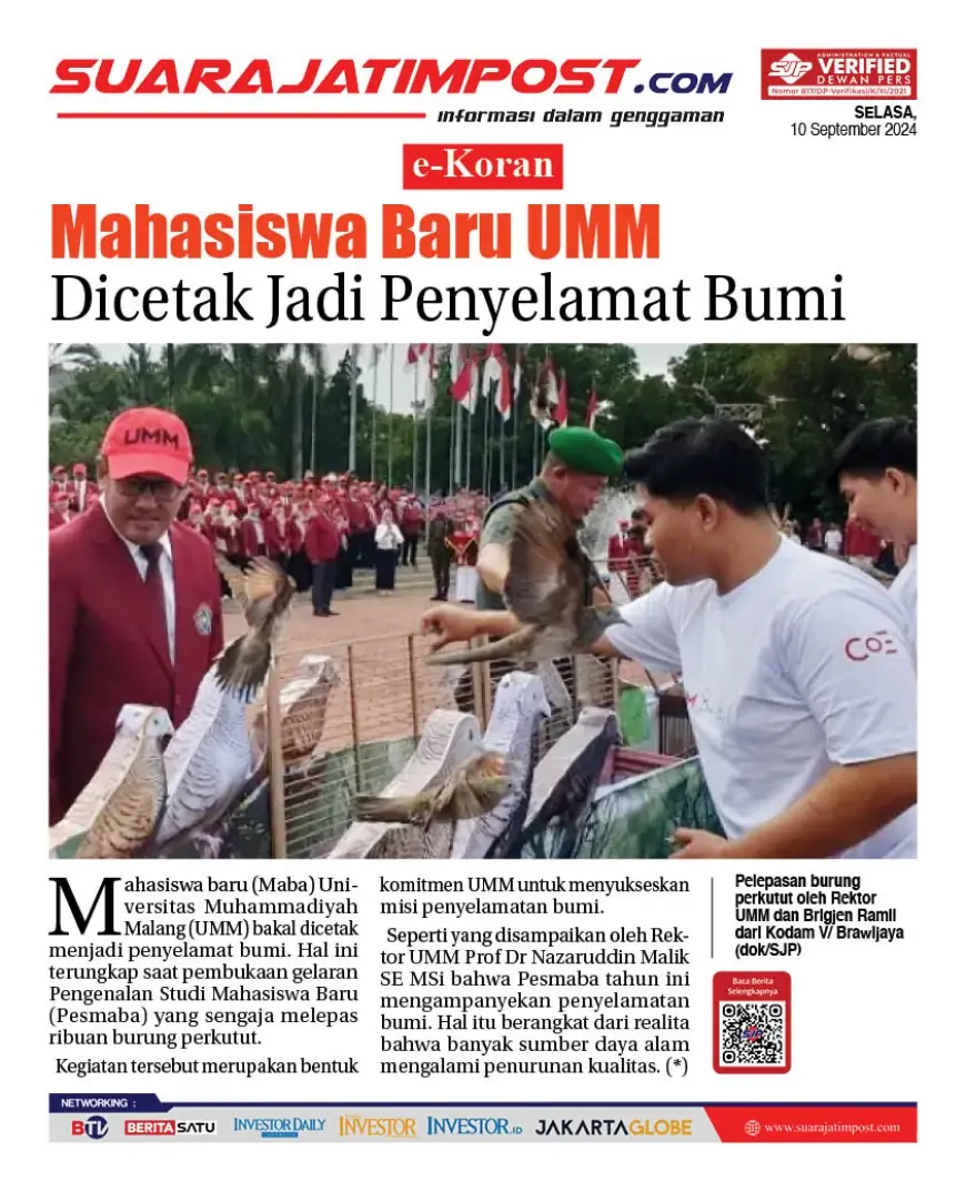 eKoran, Edisi Selasa, 10 September 2024