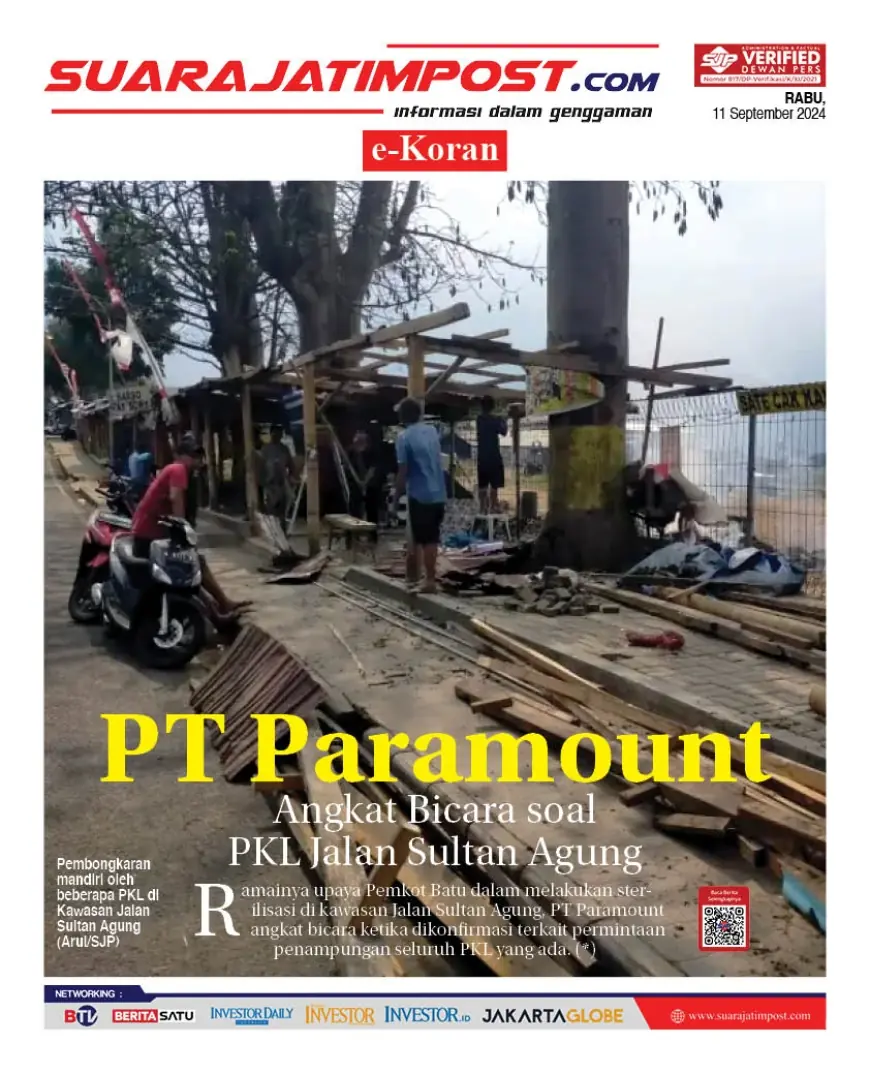 eKoran, Edisi Rabu, 11 September 2024