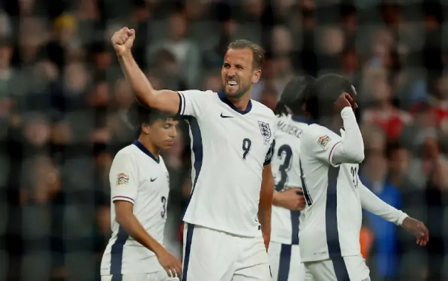 Kane Borong Dua Gol Tandai Penampilan ke-100 bersama Inggris