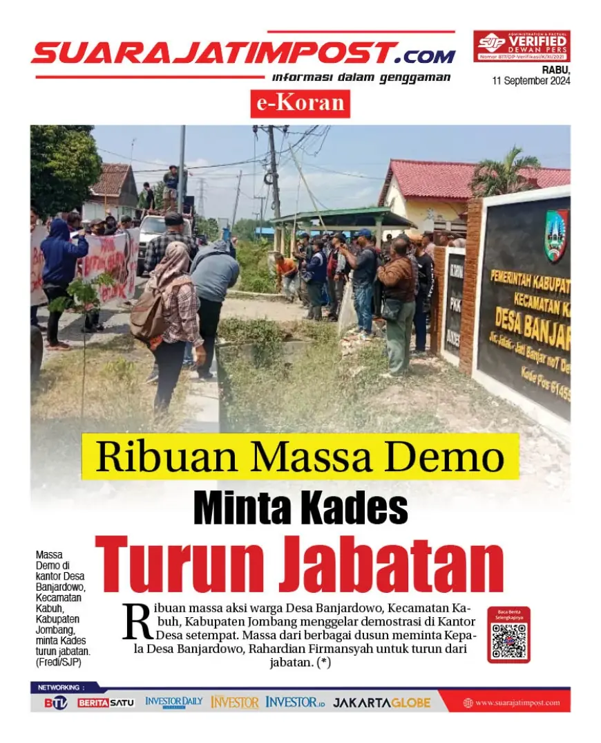 eKoran, Edisi Rabu, 11 September 2024