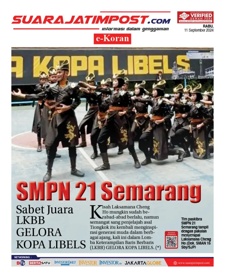 eKoran, Edisi Rabu, 11 September 2024