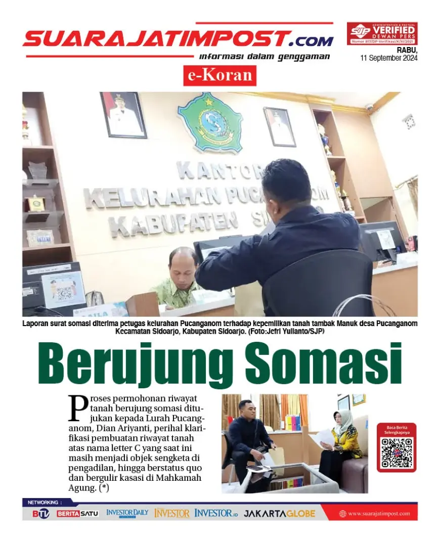 eKoran, Edisi Rabu, 11 September 2024