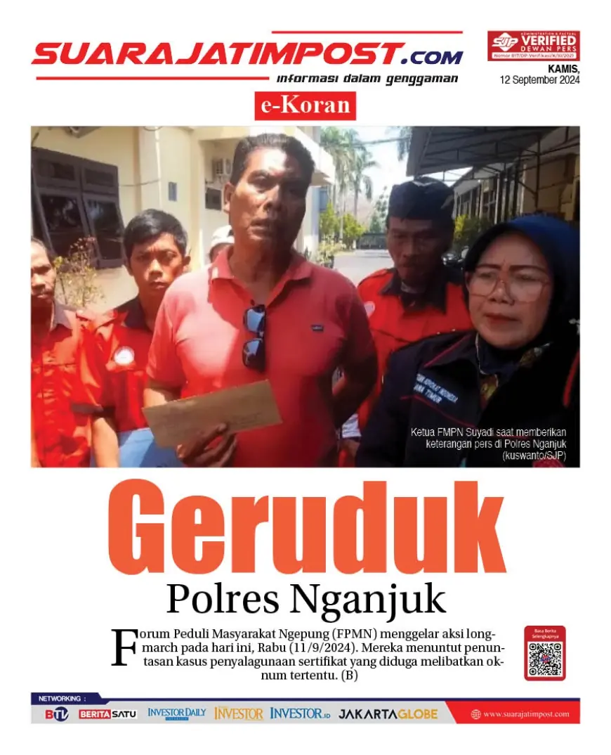 eKoran, Edisi Kamis, 12 September 2024