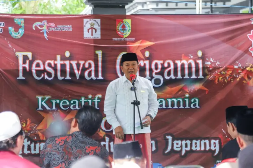 Datang di Festival Origami, Bupati Jember Kunjungi Situs Cagar Budaya Benteng Nippon di Desa Cakru