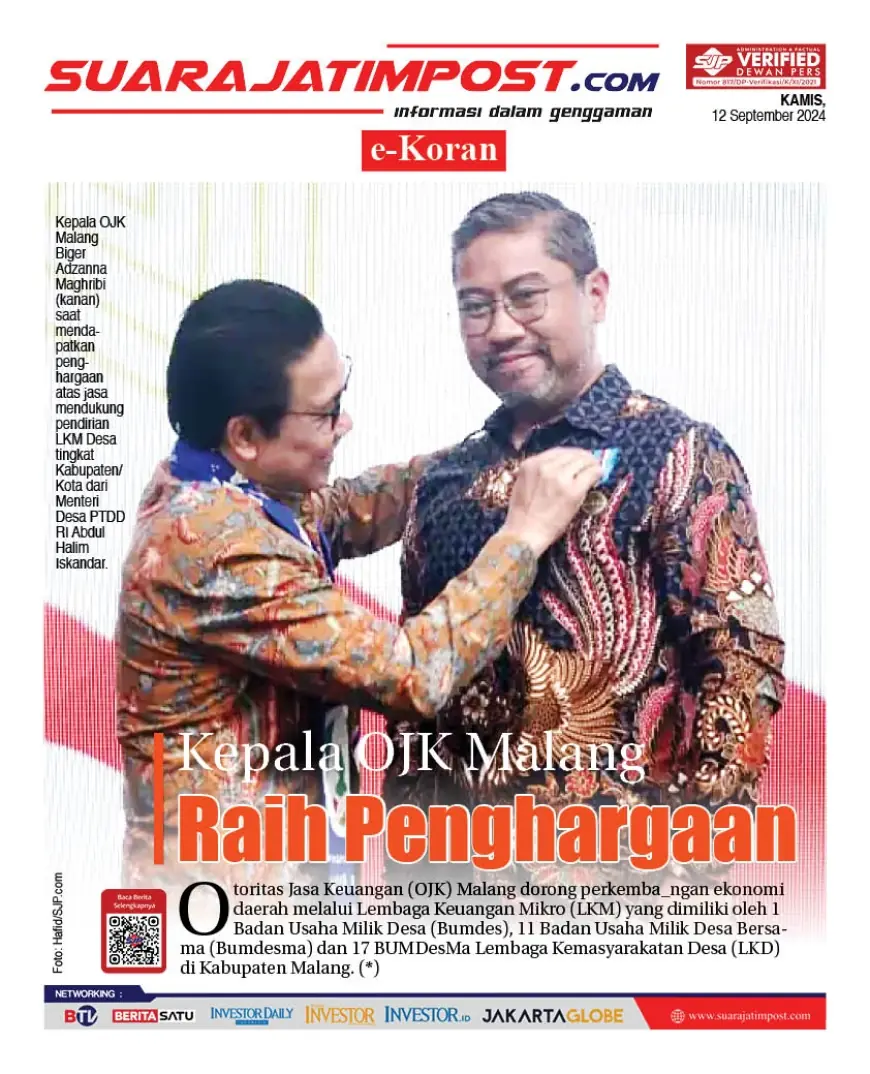 eKoran, Edisi Kamis, 12 September 2024