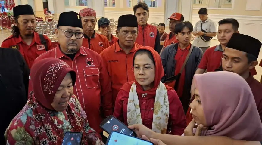 Datang ke Bondowoso, Risma Targetkan Menang di Pilkada Jatim