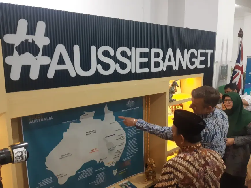 Perkuat Hubungan Indonesia Australia, #AussieBanget Corner Hadir di UINSA