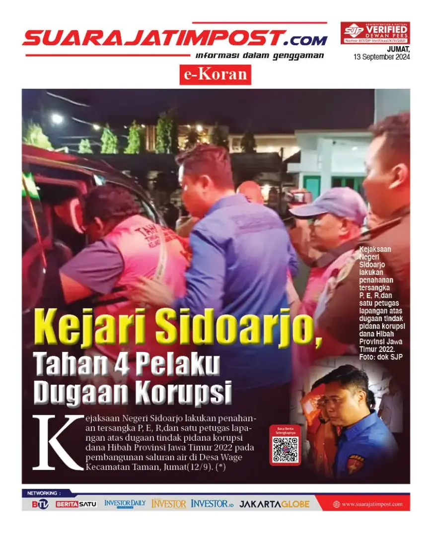 eKoran, Edisi Jumat, 13 September 2024