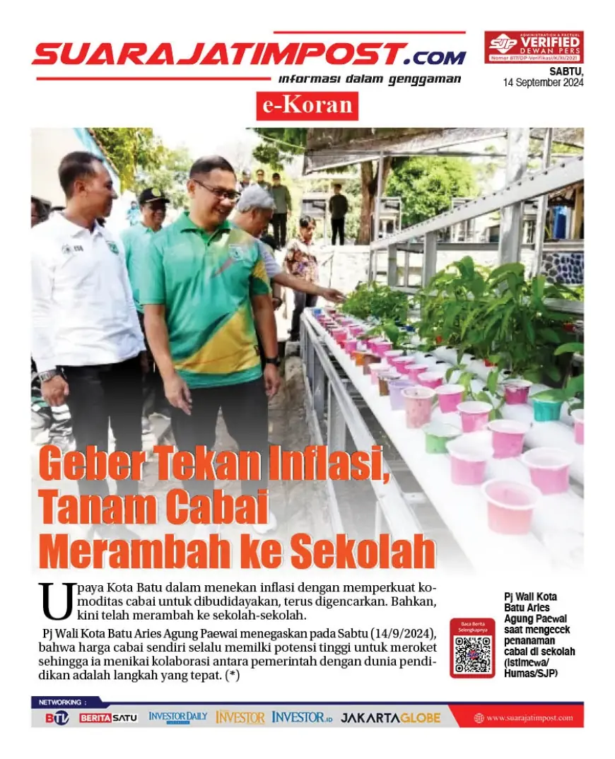 eKoran, Edisi Sabtu, 14 September 2024