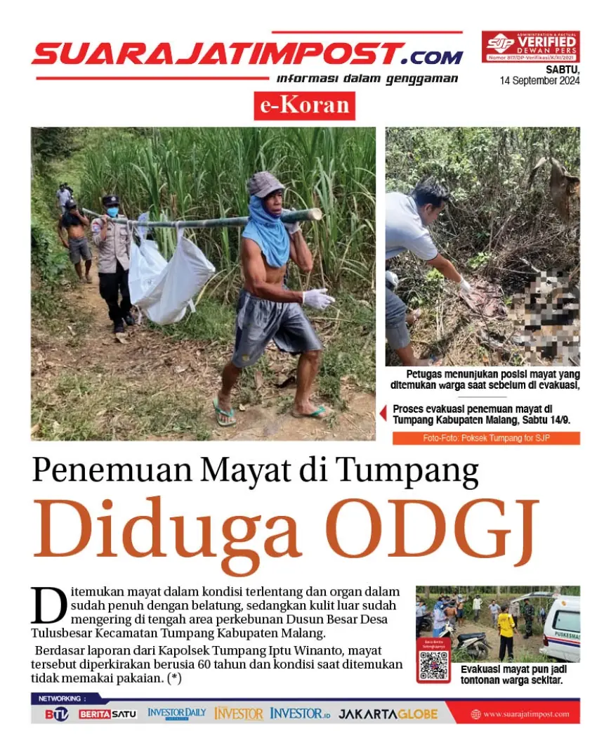 eKoran, Edisi Sabtu, 14 September 2024