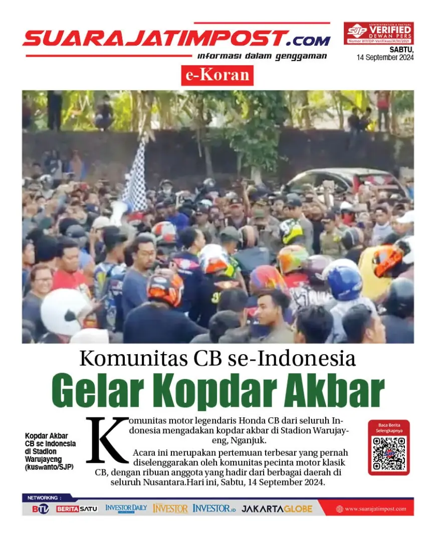 eKoran, Edisi Sabtu, 14 September 2024