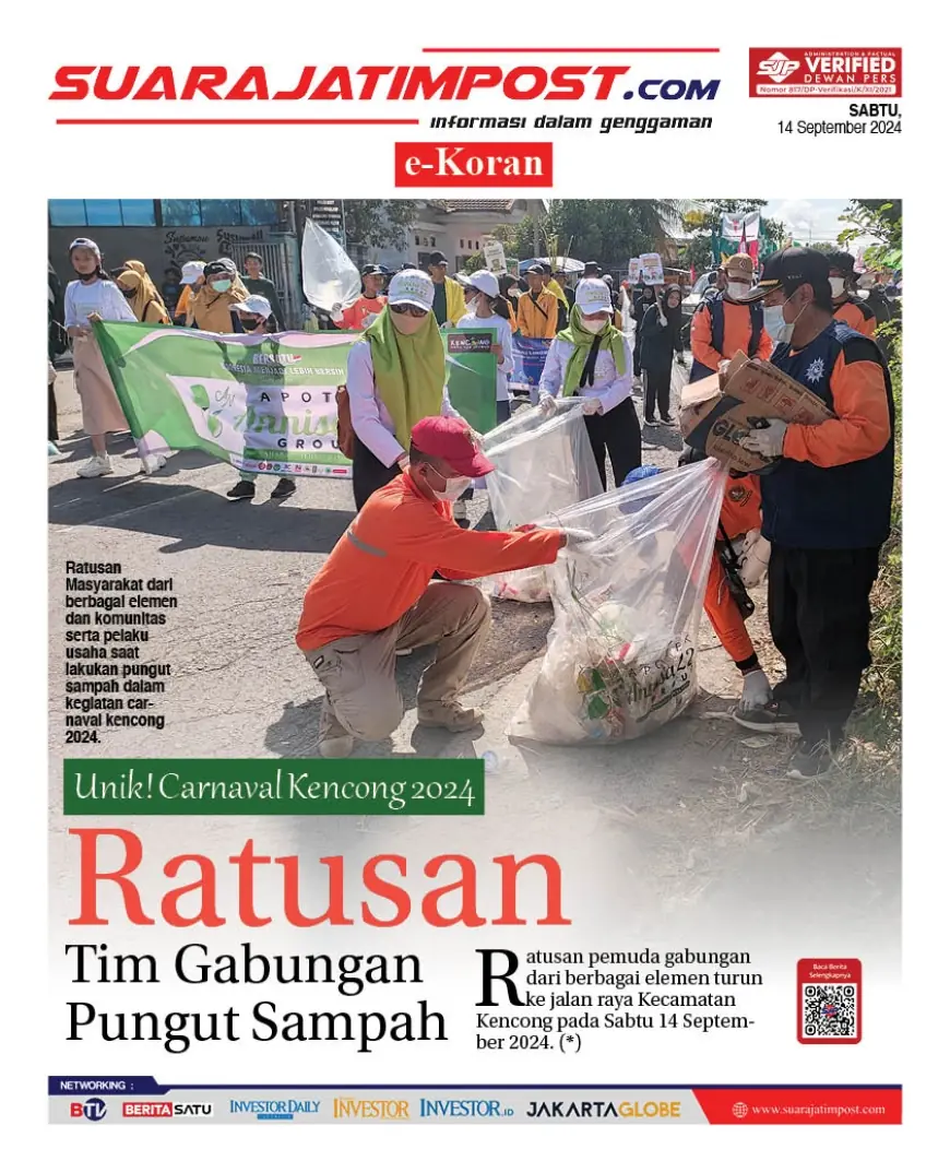 eKoran, Edisi Sabtu, 14 September 2024