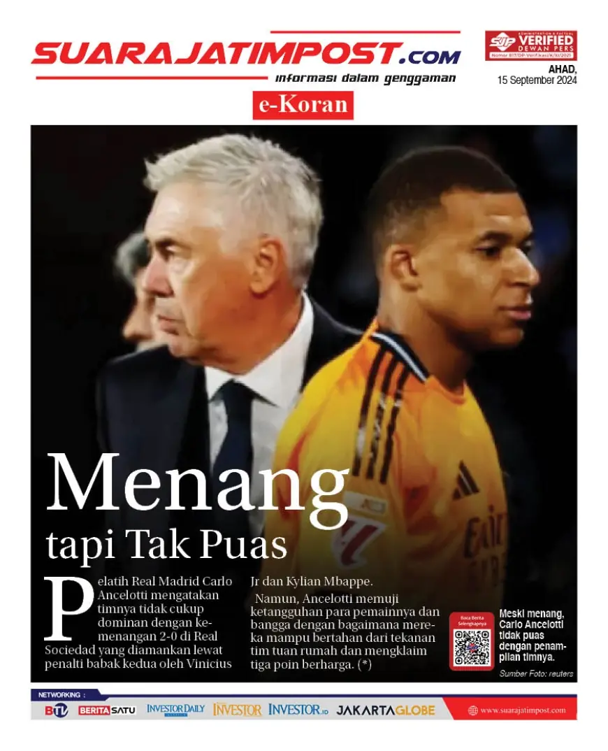 eKoran, Edisi Ahad, 15  September 2024