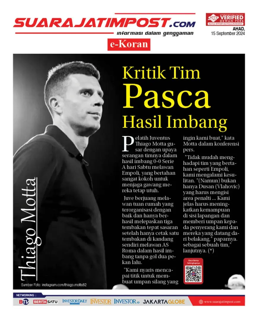 eKoran, Edisi Ahad, 15  September 2024