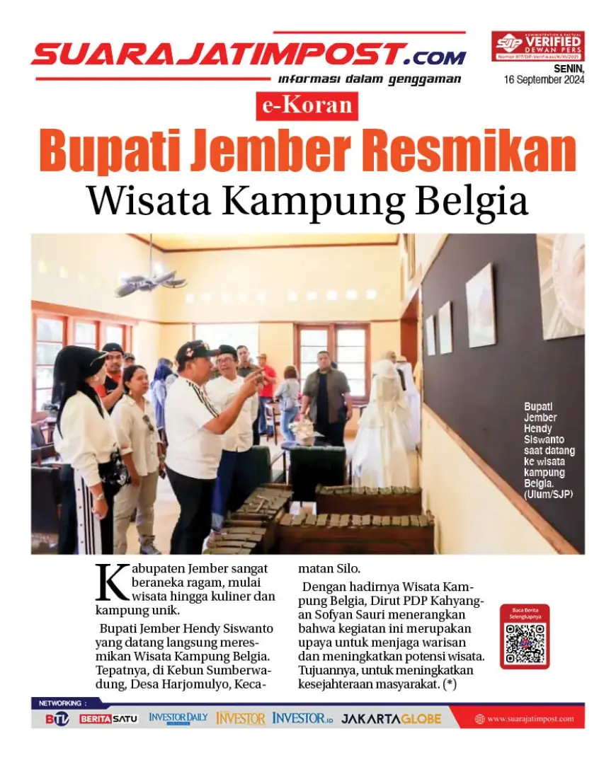 eKoran, Edisi Senin, 16 September 2024