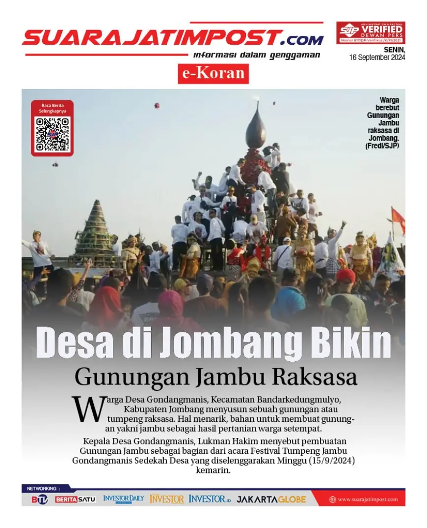 eKoran, Edisi Senin, 16 September 2024