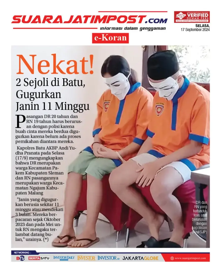 eKoran, Edisi Selasa, 17 September 2024