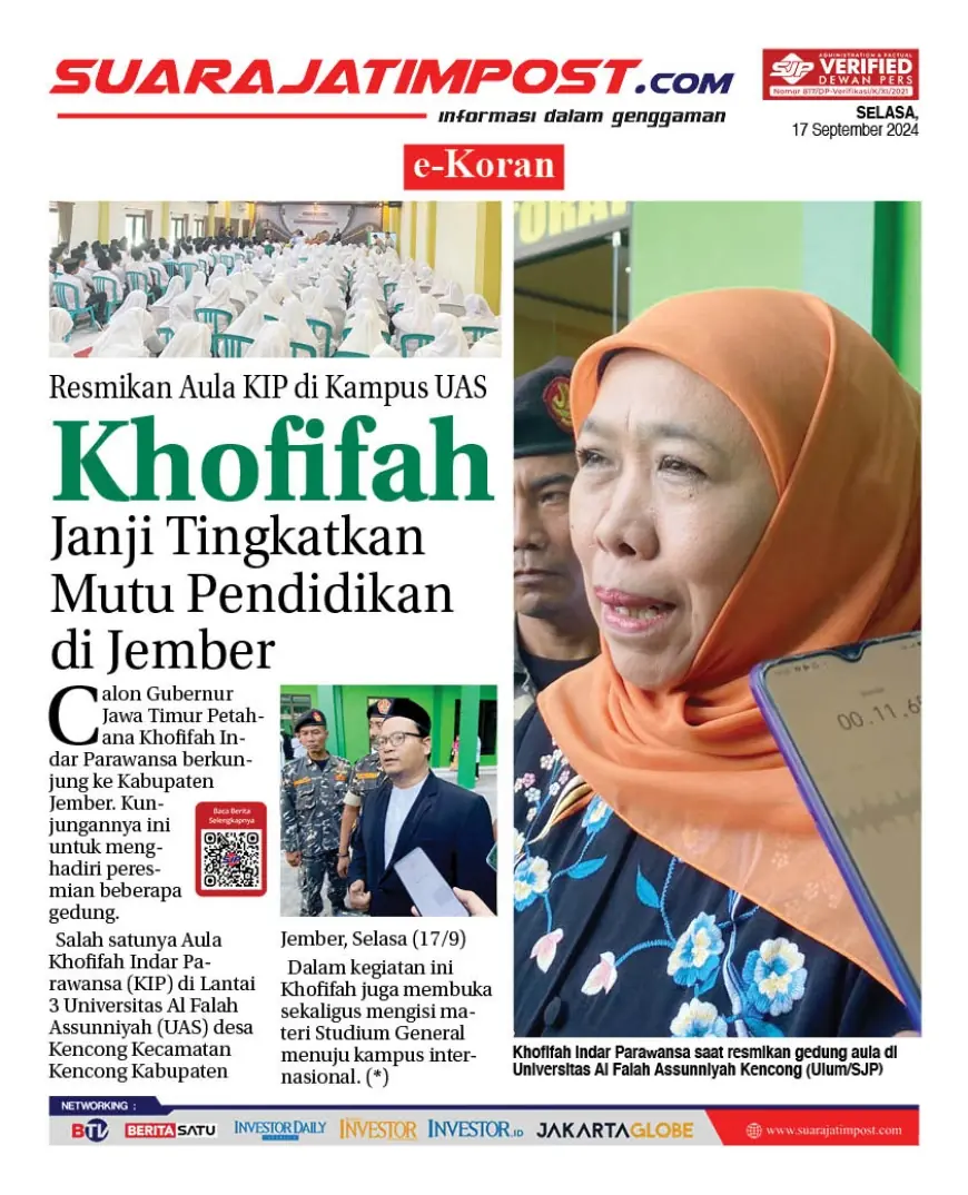 eKoran, Edisi Selasa, 17 September 2024