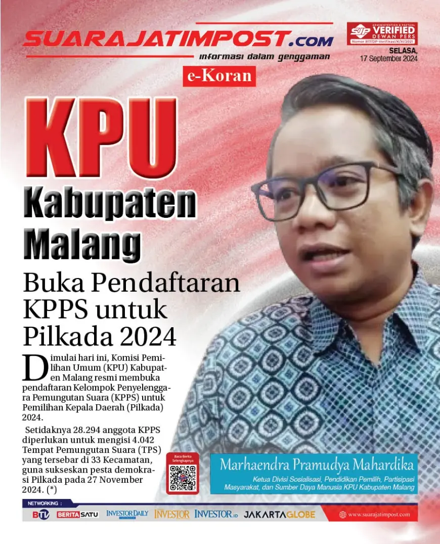 eKoran, Edisi Selasa, 17 September 2024