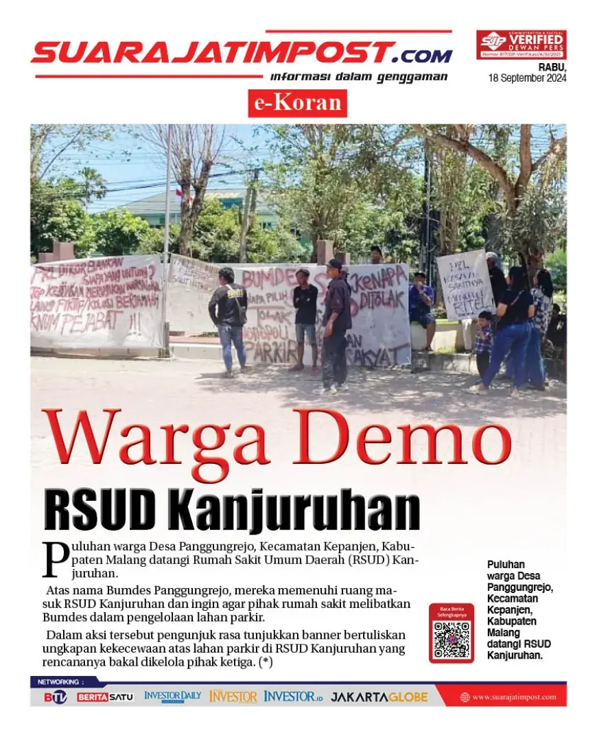 eKoran, Edisi Rabu, 18 September 2024