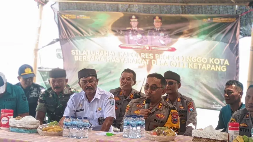 Kunjungi Pulau Gili, Polres Probolinggo Kota Ajak Masyarakat Sepakati Pilkada Damai