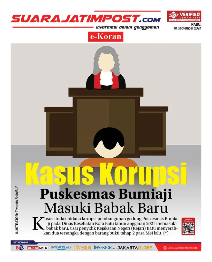 eKoran, Edisi Rabu, 18 September 2024