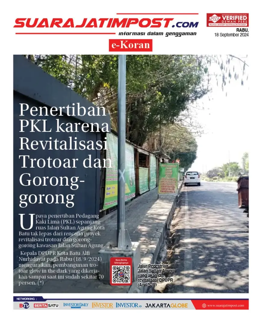 eKoran, Edisi Rabu, 18 September 2024