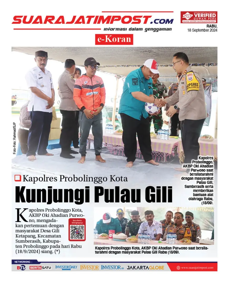 eKoran, Edisi Rabu, 18 September 2024