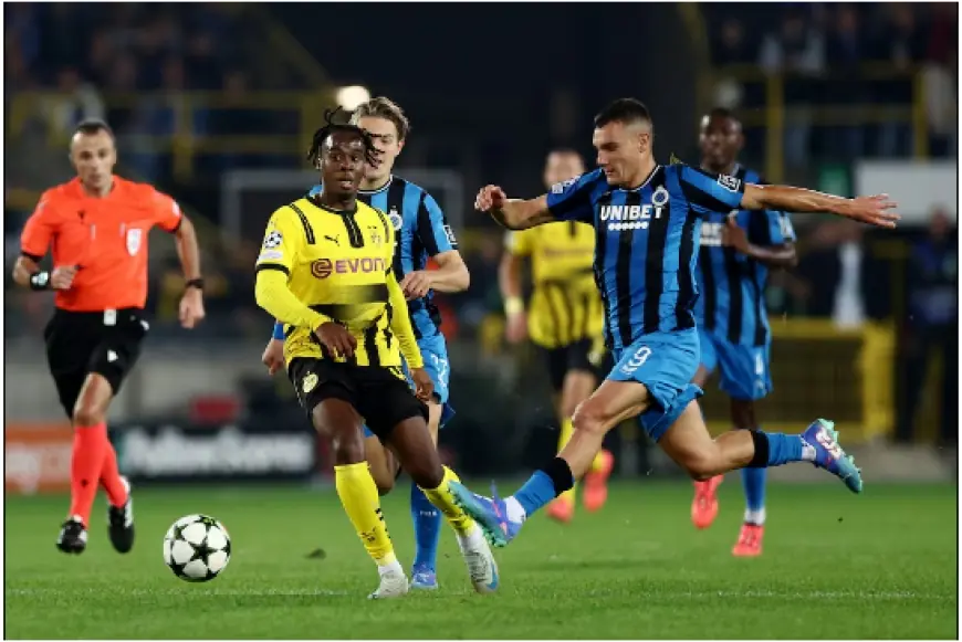 Liga Champions: Borussia Dortmund Kalahkan Brugge 3-0