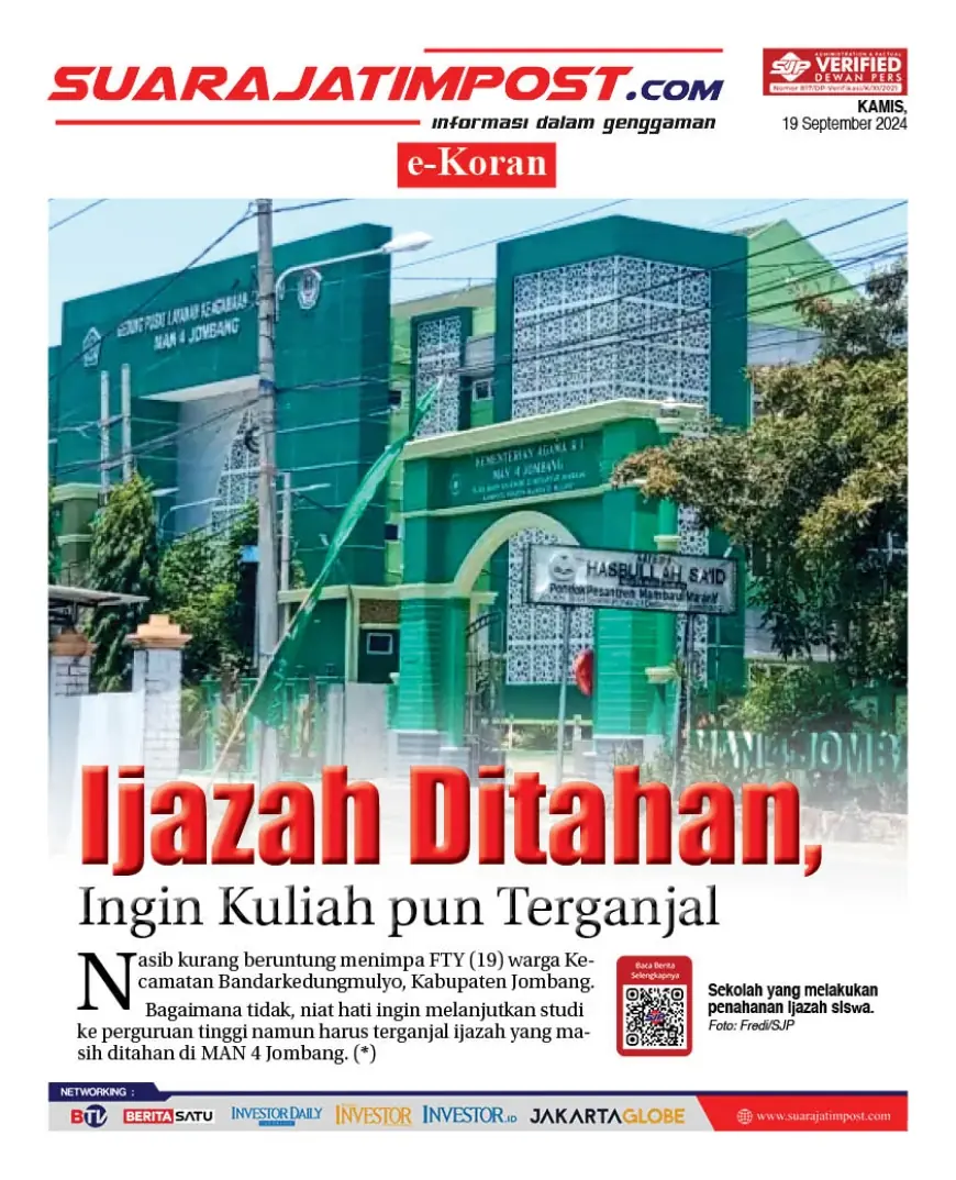 eKoran, Edisi Kamis, 19 September 2024