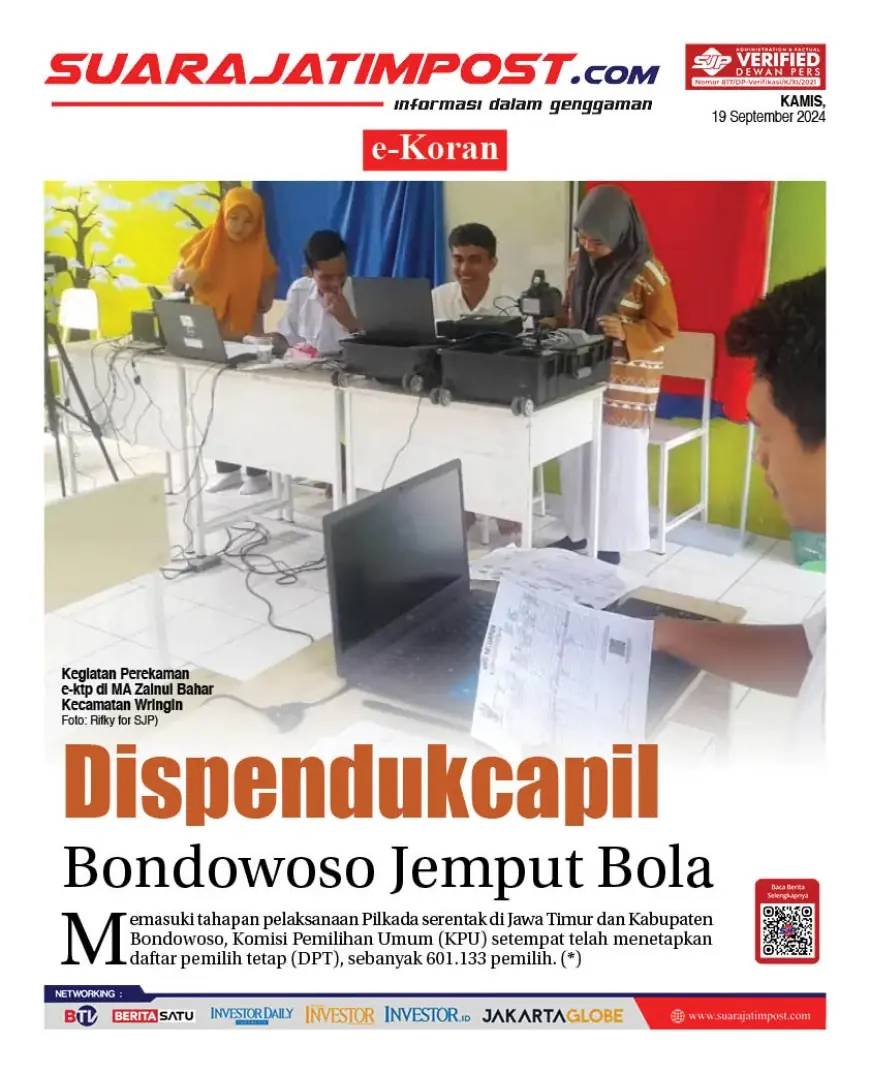 eKoran, Edisi Kamis, 19 September 2024