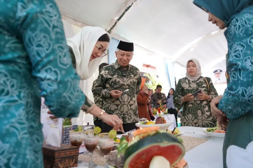 Lomba Masak Ikan Tingkat Kabupaten Nganjuk, Mendorong Kreativitas Kuliner Berbasis Lokal