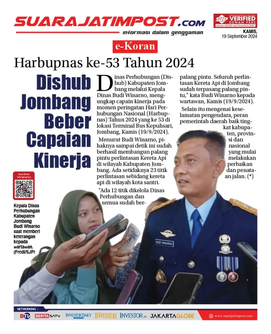 eKoran, Edisi Kamis, 19 September 2024