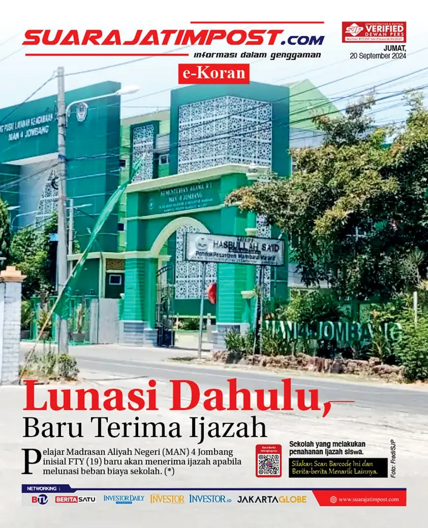 eKoran, Edisi Jumat, 20 September 2024