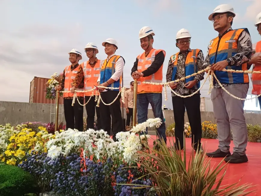 SLF Didapat Pelindo, Operasional Jalan Flyover Terminal Teluk Lamong (TTL) Diresmikan Wali Kota Surabaya