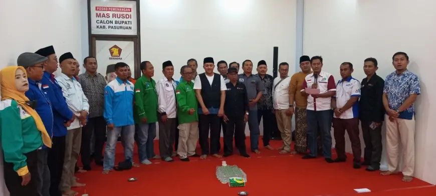 Punya Program Majukan Pasuruan, Puluhan Perwakilan Serikat Buruh Dukung RUBIH