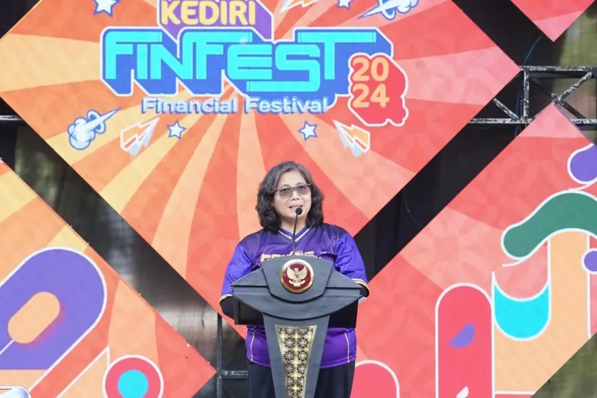 Tingkatkan Literasi dan Inklusi Keuangan, Pj Wali Kota Kediri Zanariah Buka FinFest 2024