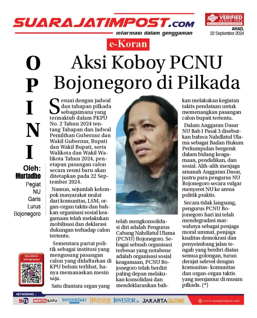 eKoran, Edisi Ahad, 22 September 2024