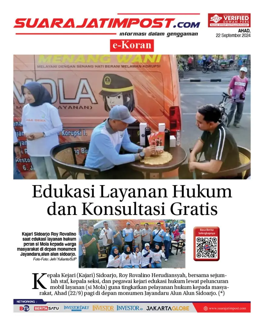 eKoran, Edisi Ahad, 22 September 2024