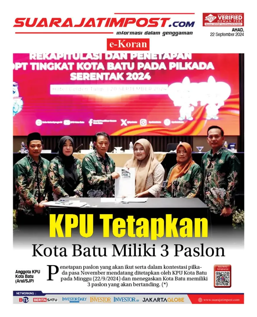 eKoran, Edisi Ahad, 22 September 2024