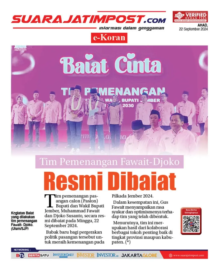 eKoran, Edisi Ahad, 22 September 2024