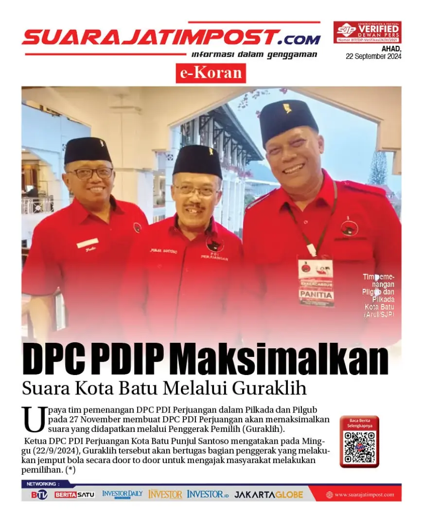 eKoran, Edisi Ahad, 22 September 2024