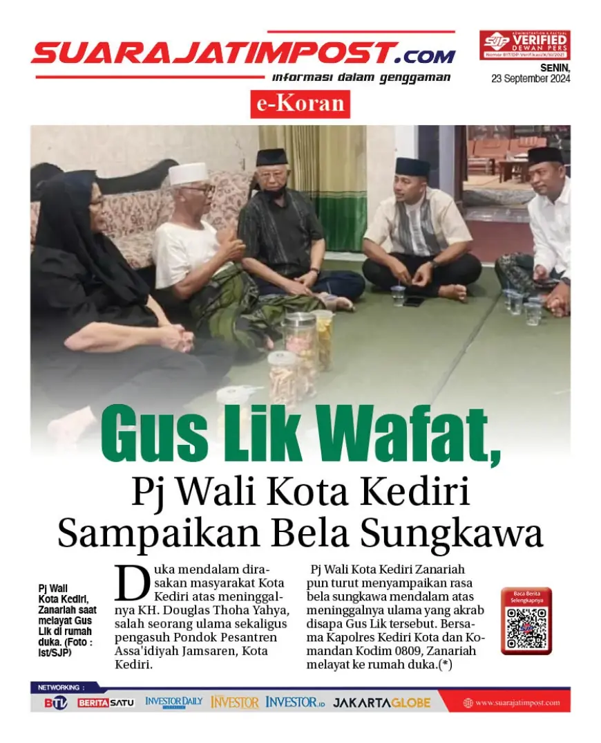 eKoran, Edisi Senin, 23 September 2024