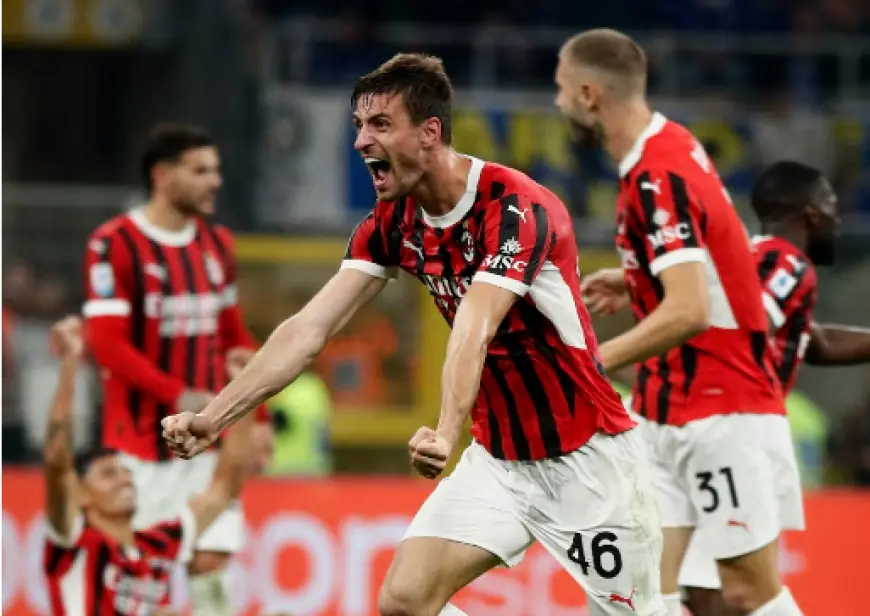 Matteo Gabbia Selamatkan Muka AC Milan yang Unggul 2-1 Di Laga Derby