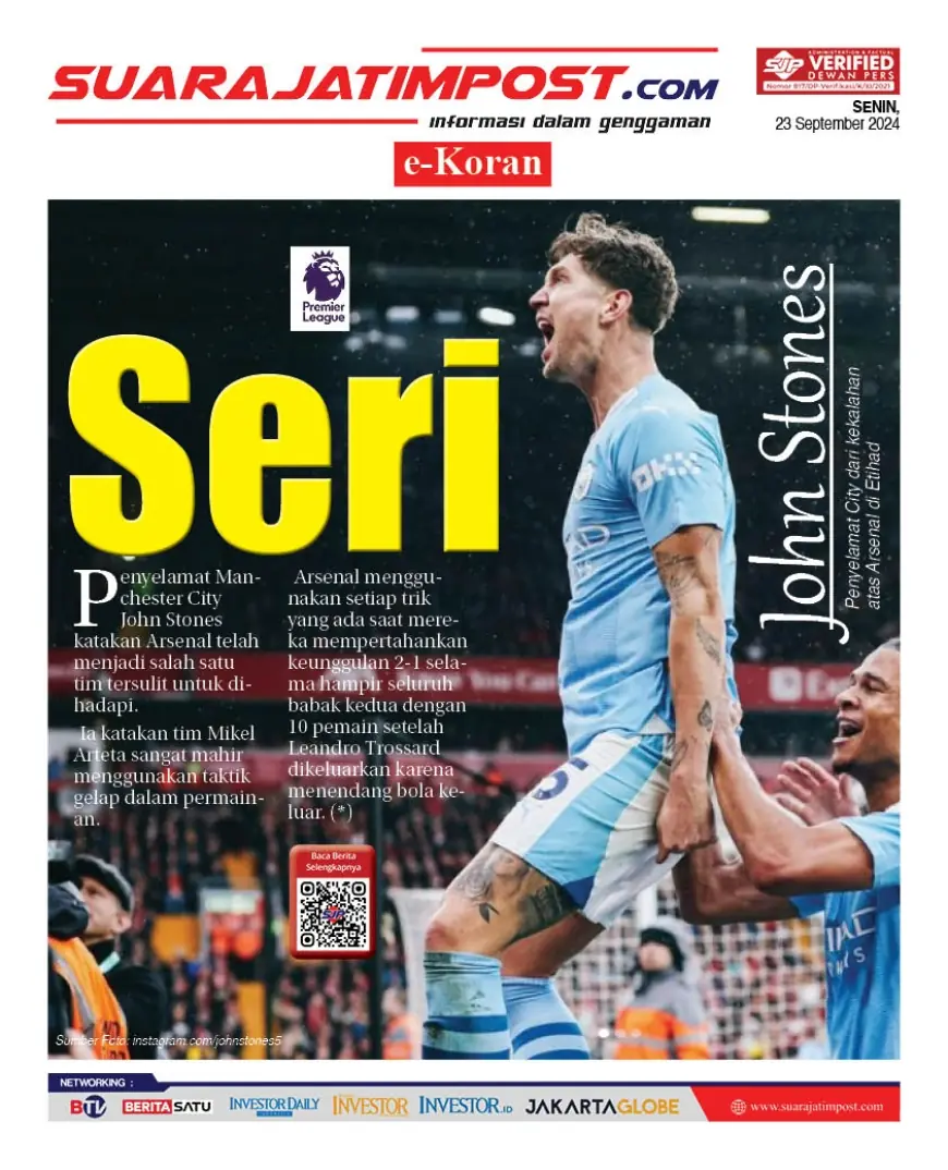 eKoran, Edisi Senin, 23 September 2024