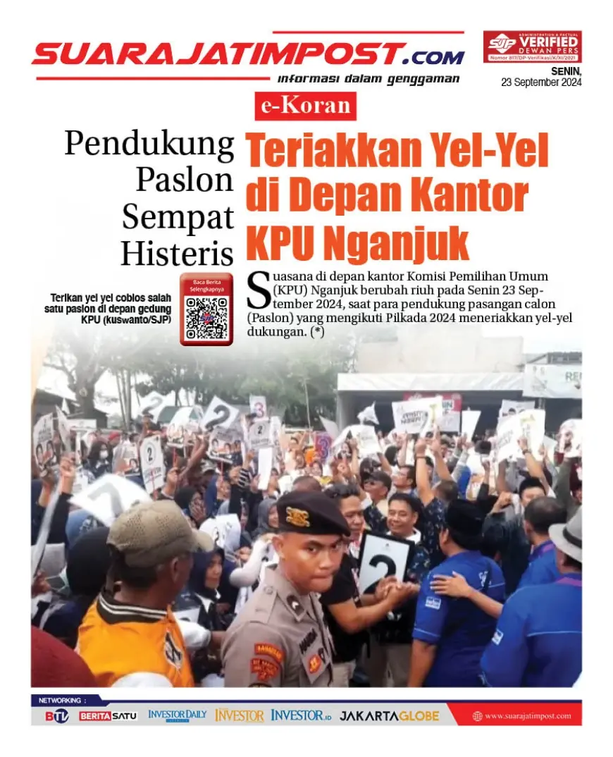 eKoran, Edisi Senin, 23 September 2024