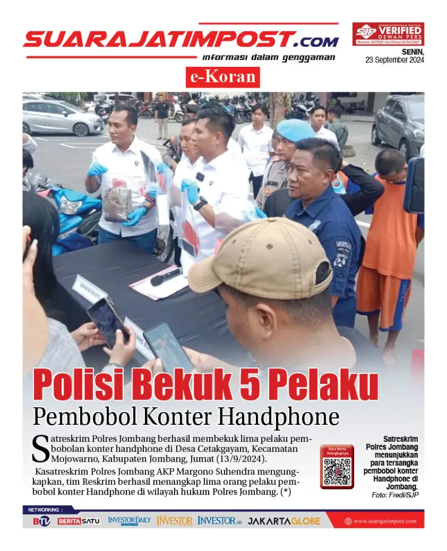 eKoran, Edisi Senin, 23 September 2024