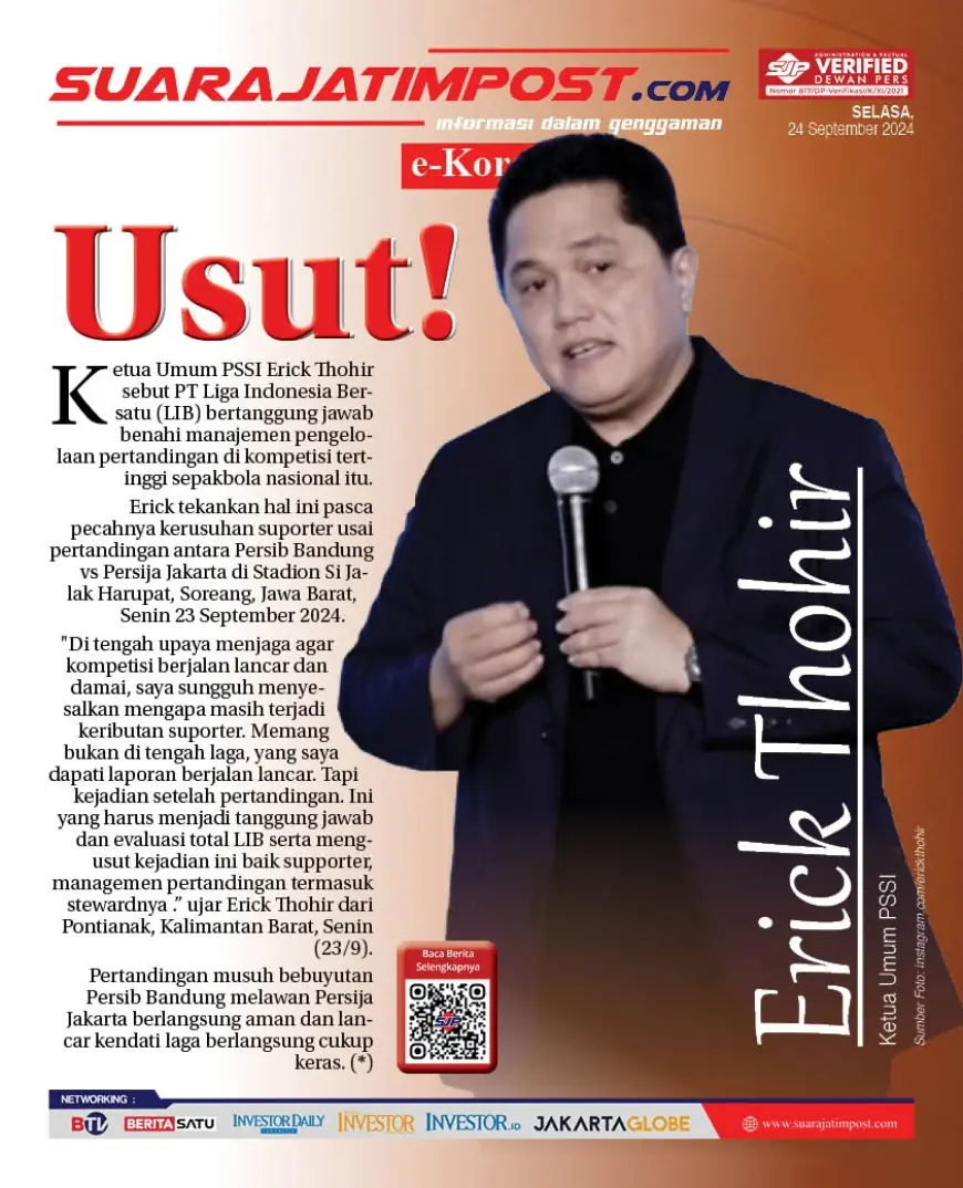 eKoran, Edisi Selasa, 24 September 2024