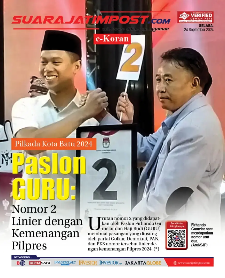 eKoran, Edisi Selasa, 24 September 2024